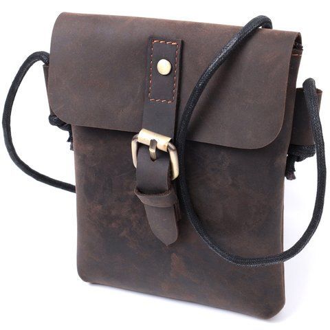 Мужская кожаная сумка-планшет Vintage SO-SALE_15084 коричневая SO-sale_15084 фото