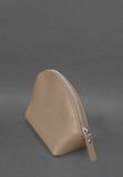 Женская светло-бежевая косметичка из натуральной кожи BlankNote BN-CB-8-light-beige BN-CB-8-light-beige фото