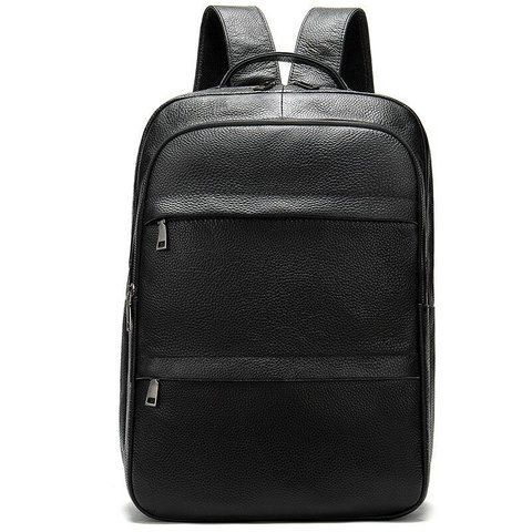 Черный рюкзак из натуральной кожи Vintage SO-20036 SO-20036 фото