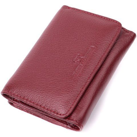 Портмоне з натуральної шкіри бордовий кольору ST Leather SO-22507 SO-22507 фото