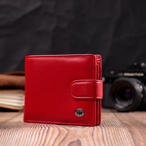 Кожаное портмоне красного цвета ST Leather SO-19471 SO-19471 фото