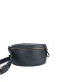 Темно-синяя кожаная поясная сумка The Wings TW-BeltBag-blue-crz TW-BeltBag-blue-crz фото