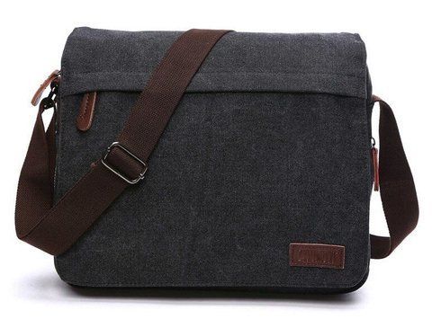 Мужской текстильный портфель Vintage SO-20088 черный SO-20088 фото