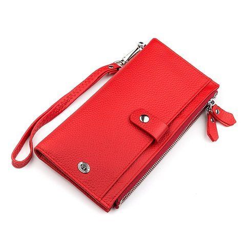 Красный кожаный кошелек-клатч ST Leather SO-18381 SO-18381 фото