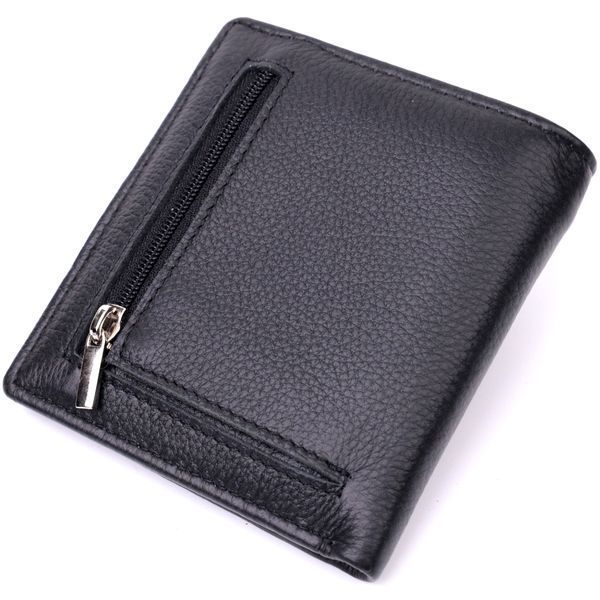 Чорне портмоне з натуральної шкіри ST Leather SO-19474 SO-19474 фото