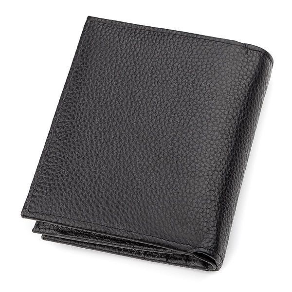 Кожаный зажим для купюр черного цвета ST Leather SO-18411 SO-18411 фото