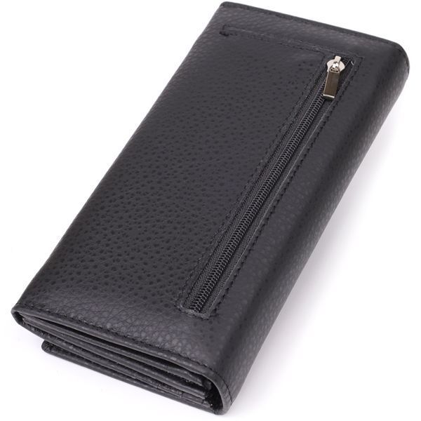 Шкіряний гаманець-клатч чорного кольору ST Leather SO-23084 SO-23084 фото