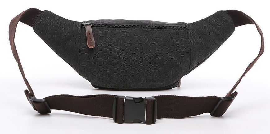 Текстильна бананка унісекс Vintage SO-20085 чорна SO-20085 фото