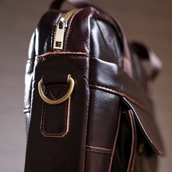Мужской кожаный портфель Vintage SO-14750 коричневый SO-14750 фото