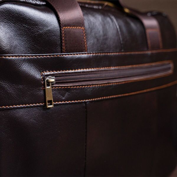 Мужской кожаный портфель Vintage SO-14750 коричневый SO-14750 фото