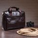Мужской кожаный портфель Vintage SO-14750 коричневый SO-14750 фото 5