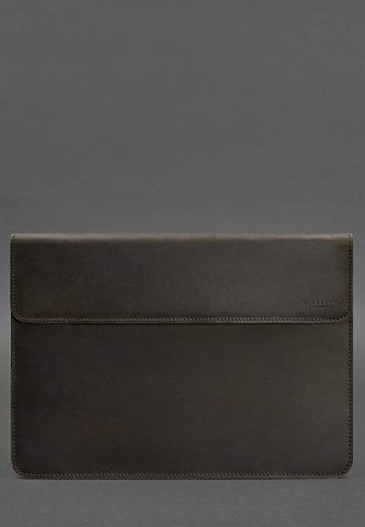 Темно-коричневый кожаный чехол для MacBook Pro 16 BN-GC-12-1-o фото