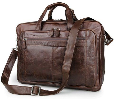 Мужской кожаный портфель Vintage SO-14371 коричневый SO-14371 фото