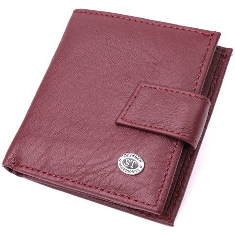 Бордовий шкіряний картхолдер ST Leather SO-22674 SO-22674 фото