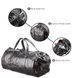 Кожаная дорожная сумка унисекс GRANDE PELLE SO-11048 черная SO-11048 фото 4