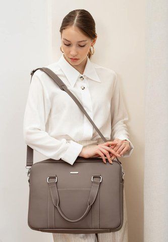 Темно-бежева шкіряна сумка-клатч BlankNote BN-BAG-37-beige BN-BAG-37-beige фото