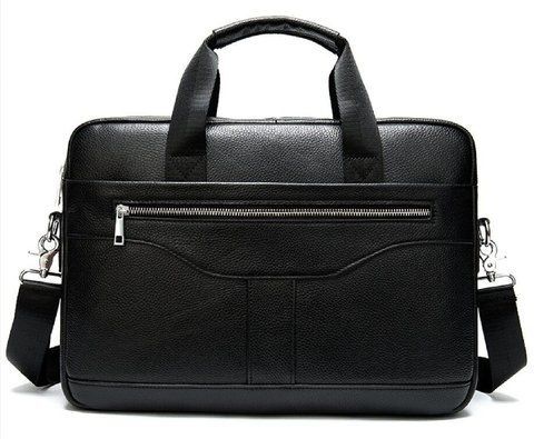 Мужской кожаный портфель Vintage SO-14886 черный SO-14886 фото