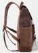 Коричневий рюкзак з текстилю Vintage SO-20057 SO-20057 фото 3