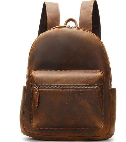Коричневий рюкзак з натуральної шкіри Vintage SO-14699 SO-14699 фото