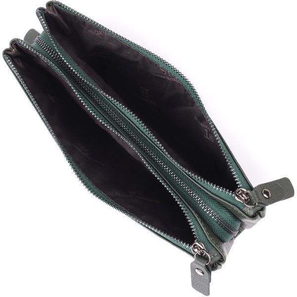 Гаманець-клатч з натуральної шкіри зеленого кольору ST Leather SO-23110 SO-23110 фото