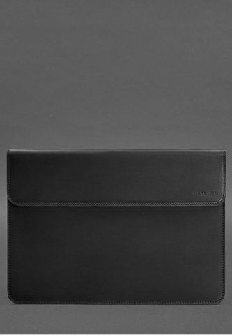 Черный чехол-конверт для MacBook Pro 16 на магните BlankNote BN-GC-12-1-g-kr фото