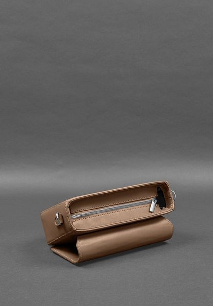 Карамельная сумка кросс-боди женская из натуральной кожи BlankNote BN-BAG-52-caramel BN-BAG-52-caramel фото