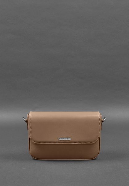 Карамельная сумка кросс-боди женская из натуральной кожи BlankNote BN-BAG-52-caramel BN-BAG-52-caramel фото