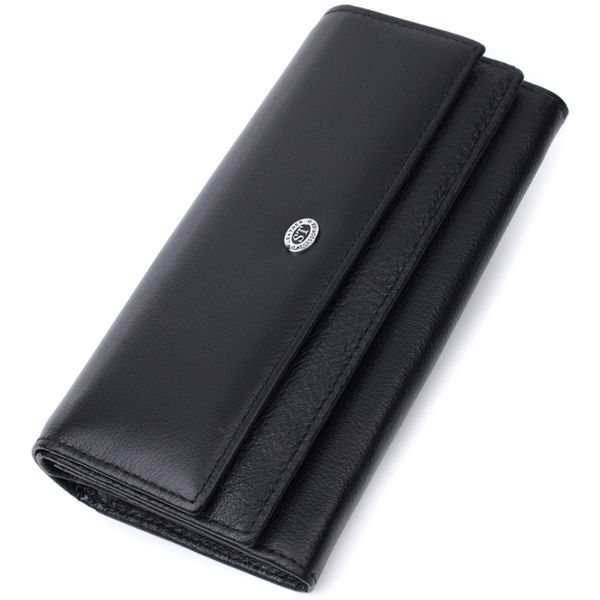 Чорний гаманець-клатч з натуральної шкіри ST Leather SO-22696 SO-22696 фото