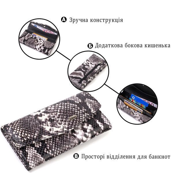 Кожаный кошелек-клатч CANPELLINI SO-21692 SO-21692 фото