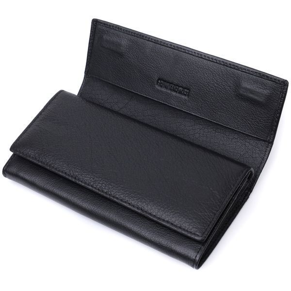 Чорний гаманець-клатч з натуральної шкіри ST Leather SO-22696 SO-22696 фото
