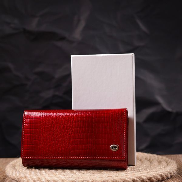 Шкіряний гаманець-клатч червоного кольору ST Leather SO-19405 SO-19405 фото