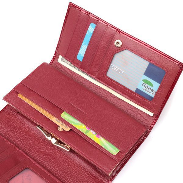 Шкіряний гаманець-клатч червоного кольору ST Leather SO-19405 SO-19405 фото