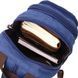 Синій рюкзак з текстилю Vintage SO-22146 SO-22146 фото 7