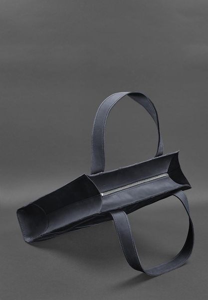 Синяя кожаная сумка-шопер BlankNote BN-BAG-10-nn BN-BAG-10-nn фото