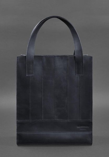 Синяя кожаная сумка-шопер BlankNote BN-BAG-10-nn BN-BAG-10-nn фото