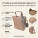 Женская кожаная сумка-кросс-боди Vintage SO-22918 бежевая SO-22918 фото 3