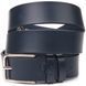 Мужской синий кожаный ремень GRANDE PELLE SO-21451 SO-21451 фото 1