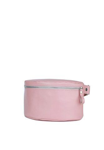 Розовая женская кожаная поясная сумка The Wings TW-BeltBag-pink-ksr TW-BeltBag-pink-ksr фото