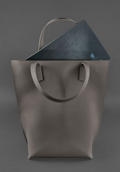 Бежева шкіряна сумка-шопер BlankNote BN-BAG-17-beige BN-BAG-17-beige фото