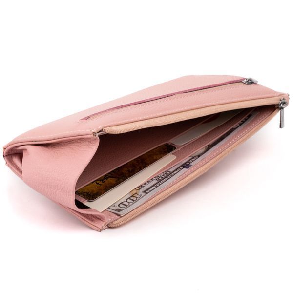 Рожевий кожаный кошелек-клатч ST Leather SO-19325 SO-19325 фото