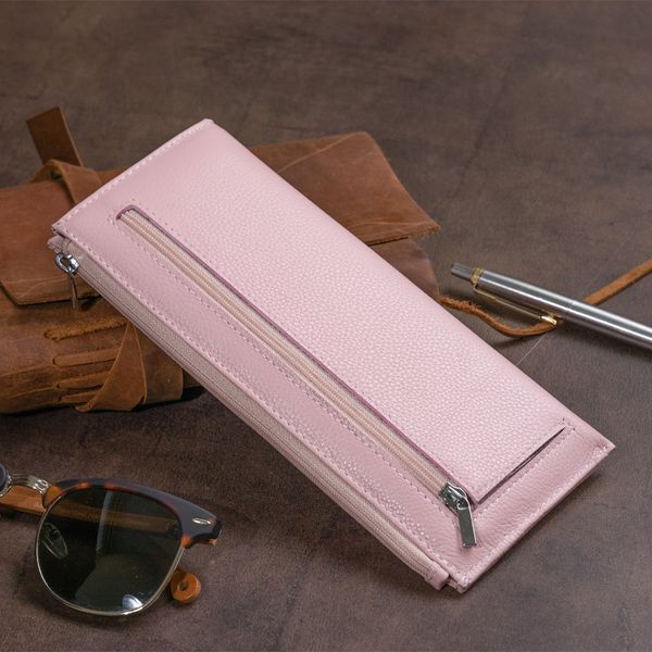 Рожевий кожаный кошелек-клатч ST Leather SO-19325 SO-19325 фото
