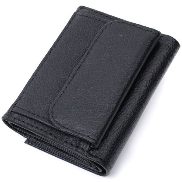 Шкіряне портмоне чорного кольору ST Leather SO-22730 SO-22730 фото