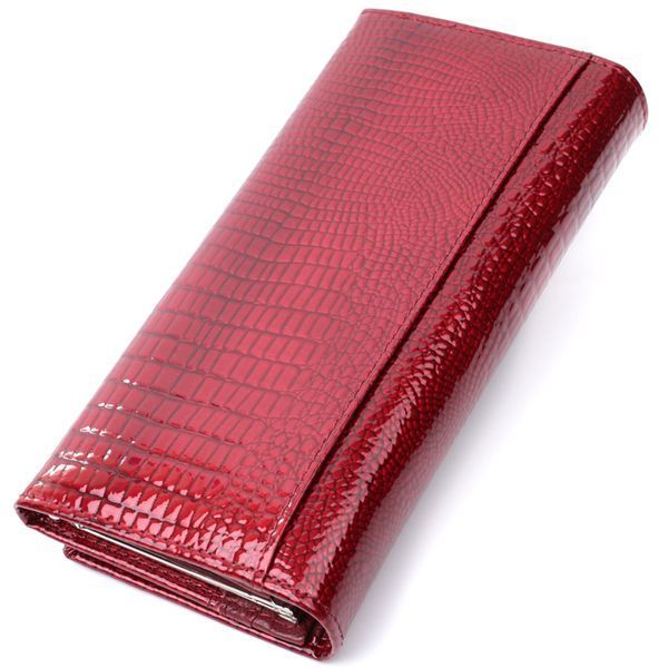 Шкіряний гаманець-клатч червоного кольору ST Leather SO-22680 SO-22680 фото