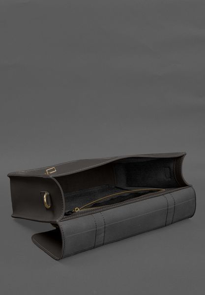 Темно-коричнева шкіряна сумка-портфель BlankNote BN-BAG-58-choko BN-BAG-58-choko фото