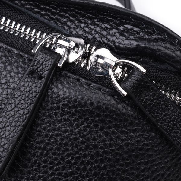 Женская кожаная сумка-кросс-боди Vintage SO-22655 черная SO-22655 фото
