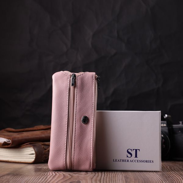 Женская розовая ключница из натуральной кожи ST Leather SO-22510 SO-22510 фото