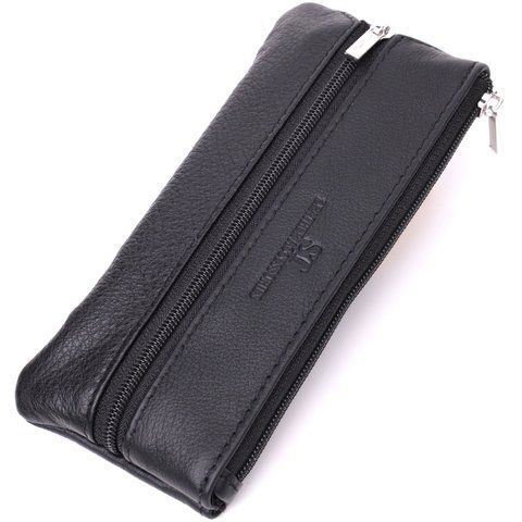 Жіноча чорна шкіряна ключниця ST Leather SO-22556 SO-22556 фото