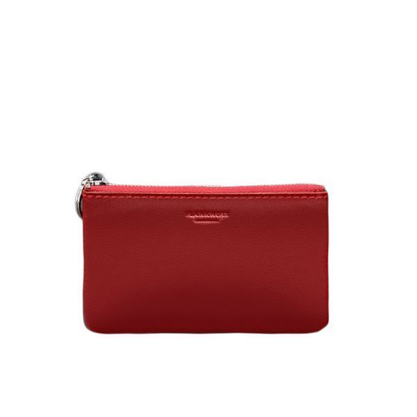 Красная кожаная монетница BlankNote 3.0 на молнии BN-CW-3-red фото