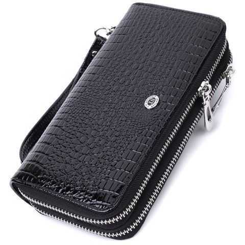 Чорний шкіряний гаманець-клатч ST Leather SO-22693 SO-22693 фото