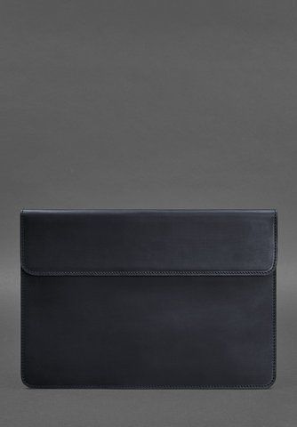 Синій шкіряний чохол-конверт для MacBook 13 BlankNote BN-GC-9-nn фото
